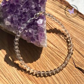 Clear Quartz Beaded Bracelet